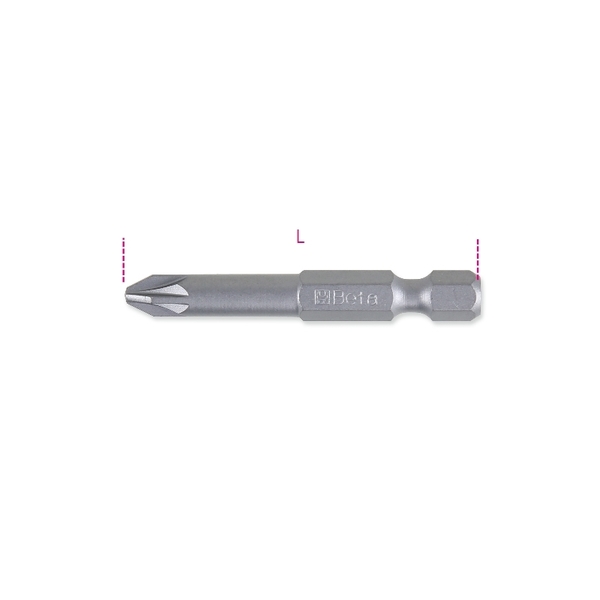 Beta Cross Head Screwdriver Bit, PZ2 8620305